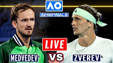 medvedev vs zverev live stream